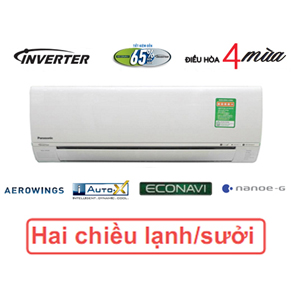 Điều hòa Panasonic 2 chiều 9000BTU inverter Z9TKH-8,Panasonic 9000BTU 2 chiều inverter,CU-CS Z9TKH-8