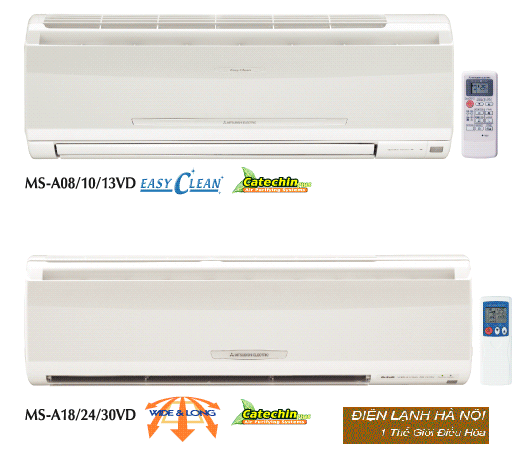 Điều hòa Mitsubishi 13.000 BTU 2 chiều Gas R410,Điều hòa Mitsubishi 13.000 BTU,Điều hòa Mitsubishi 2 chiều