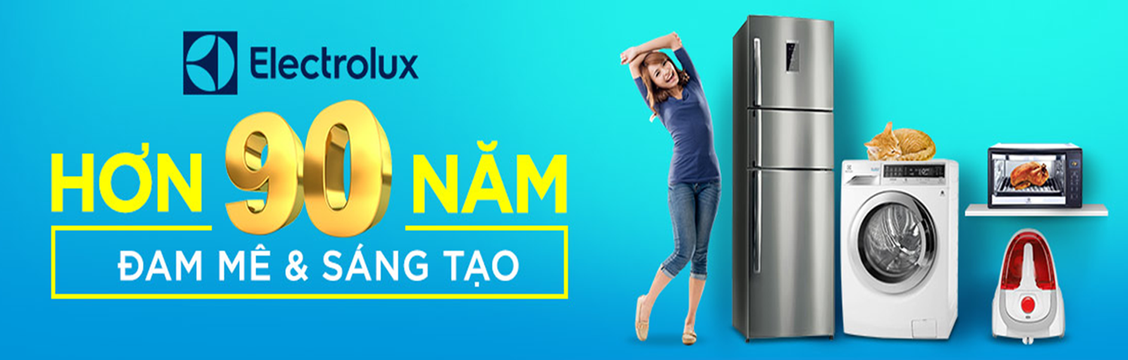 Trung tâm Bảo hành Electrolux tủ lạnh, máy giặt, điều hòa