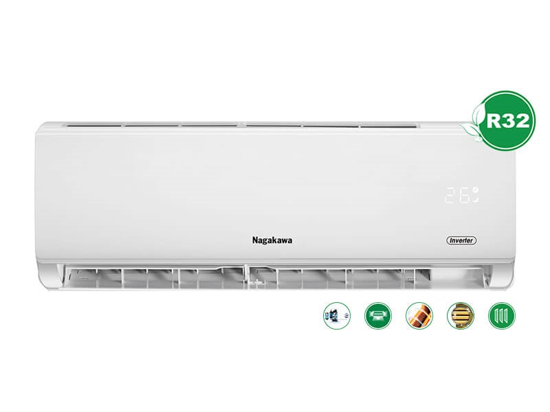 Điều hòa Nagakawa 9.000BTU 2 chiều inverter R32 NIS-A09R2T01 