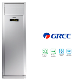 Điều hòa tủ đứng Gree 1 chiều 18.000 BTU GVC18AG-K3NNB1A