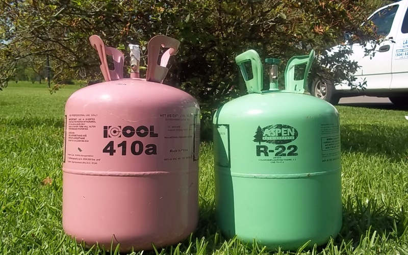 Sự khác biệt giữa gas điều hòa R410A và gas  điều hòa R22