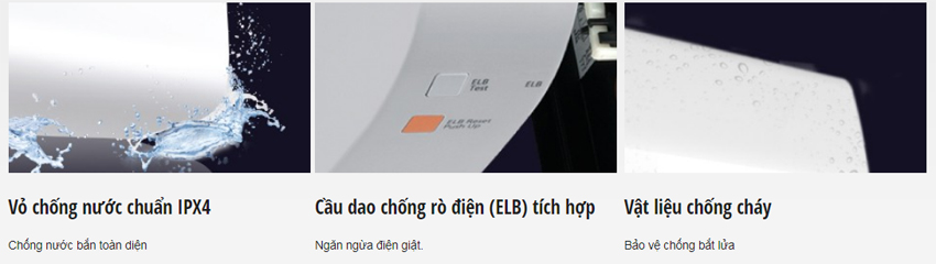 Bình nóng lạnh Panasonic 30l DH-30HBM