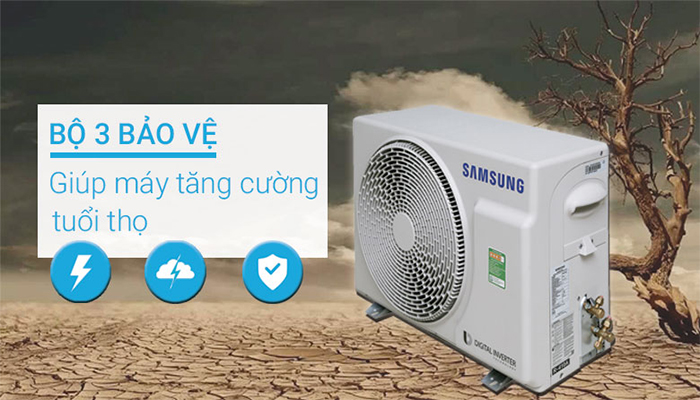 Điều hòa Samsung 18.000 1 chiều inverter AR18TYHQASINSV