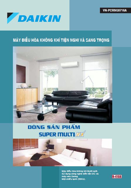 Tổng hợp catalog điều hòa Daikin Multi