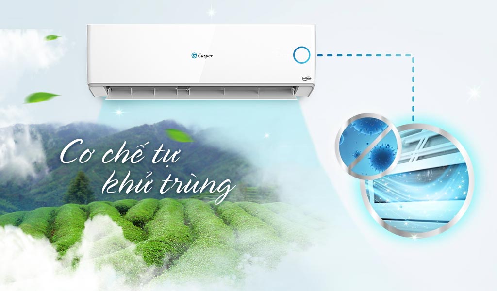 Điều hòa Casper 24000Btu HC-24IA32 với nhiều tính năng tuyệt vời