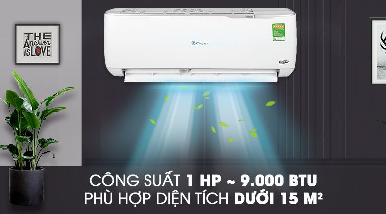 Điều hòa Casper 9000btu inverter giá bao nhiêu? Mua hàng chính hãng ở đâu?