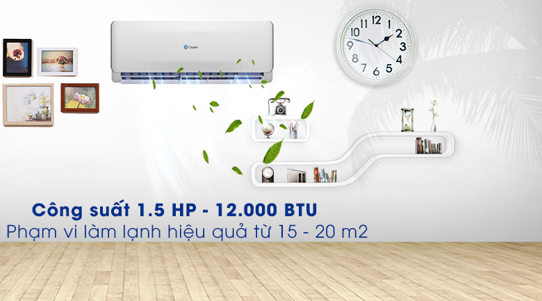 Nên mua điều hòa Casper công suất bao nhiêu cho phòng 18m2?