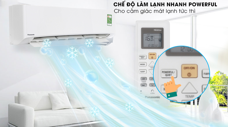 Powerful - Máy lạnh Panasonic 2 HP CU/CS-N18UKH-8