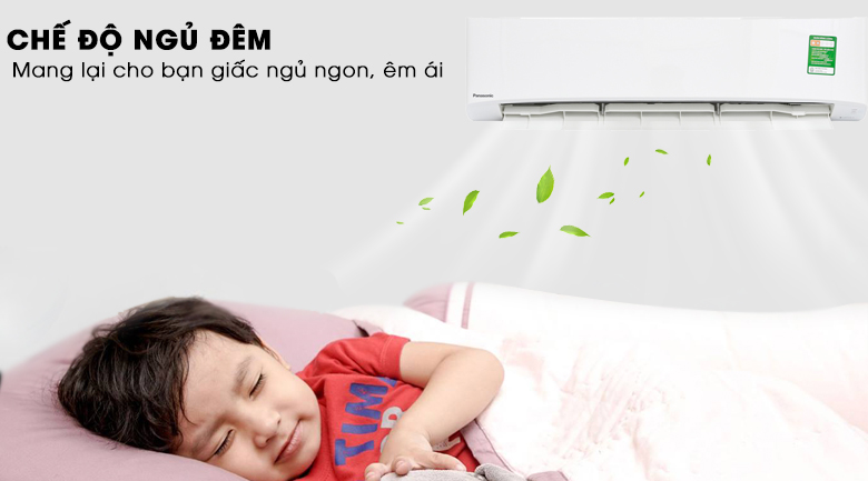 Chế độ ngủ ban đêm - Máy lạnh Panasonic 2 HP CU/CS-N18UKH-8
