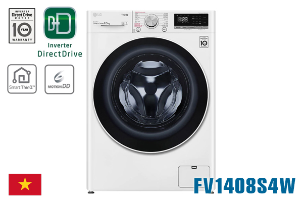 Máy giặt LG 8.5kg FV1408S4W